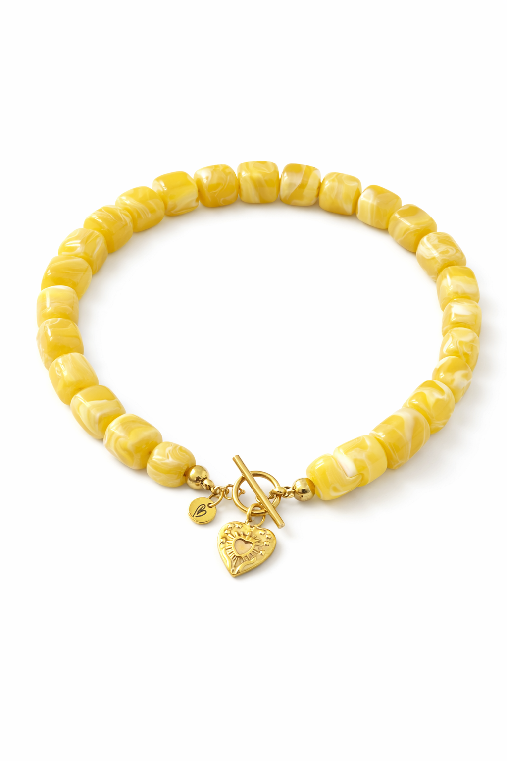 Ketting yellow Stones