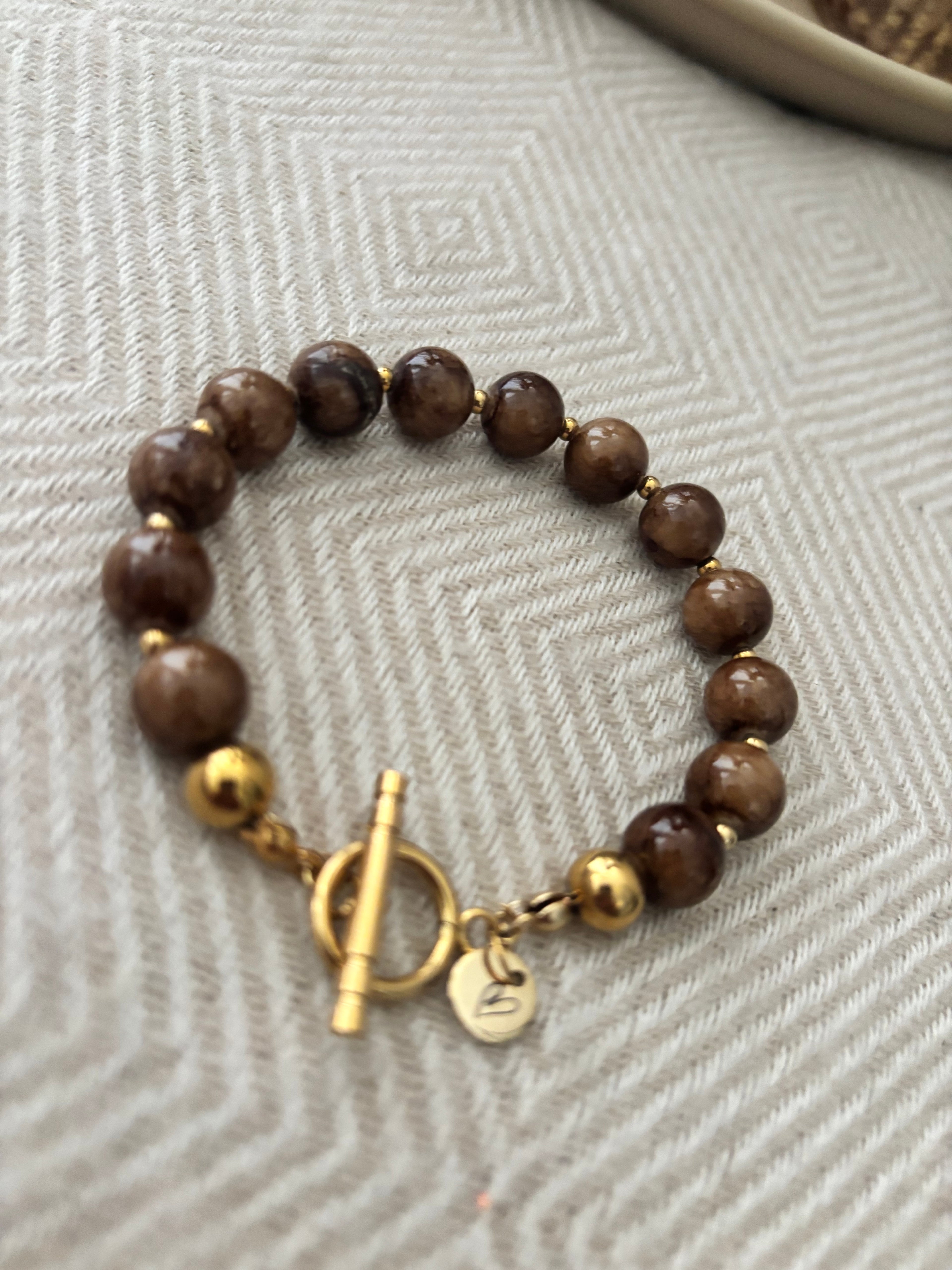 Armband bruin