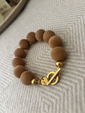 Armband bruin velvet