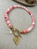 Ketting roze gemêleerd