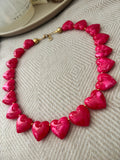 Ketting roze hart