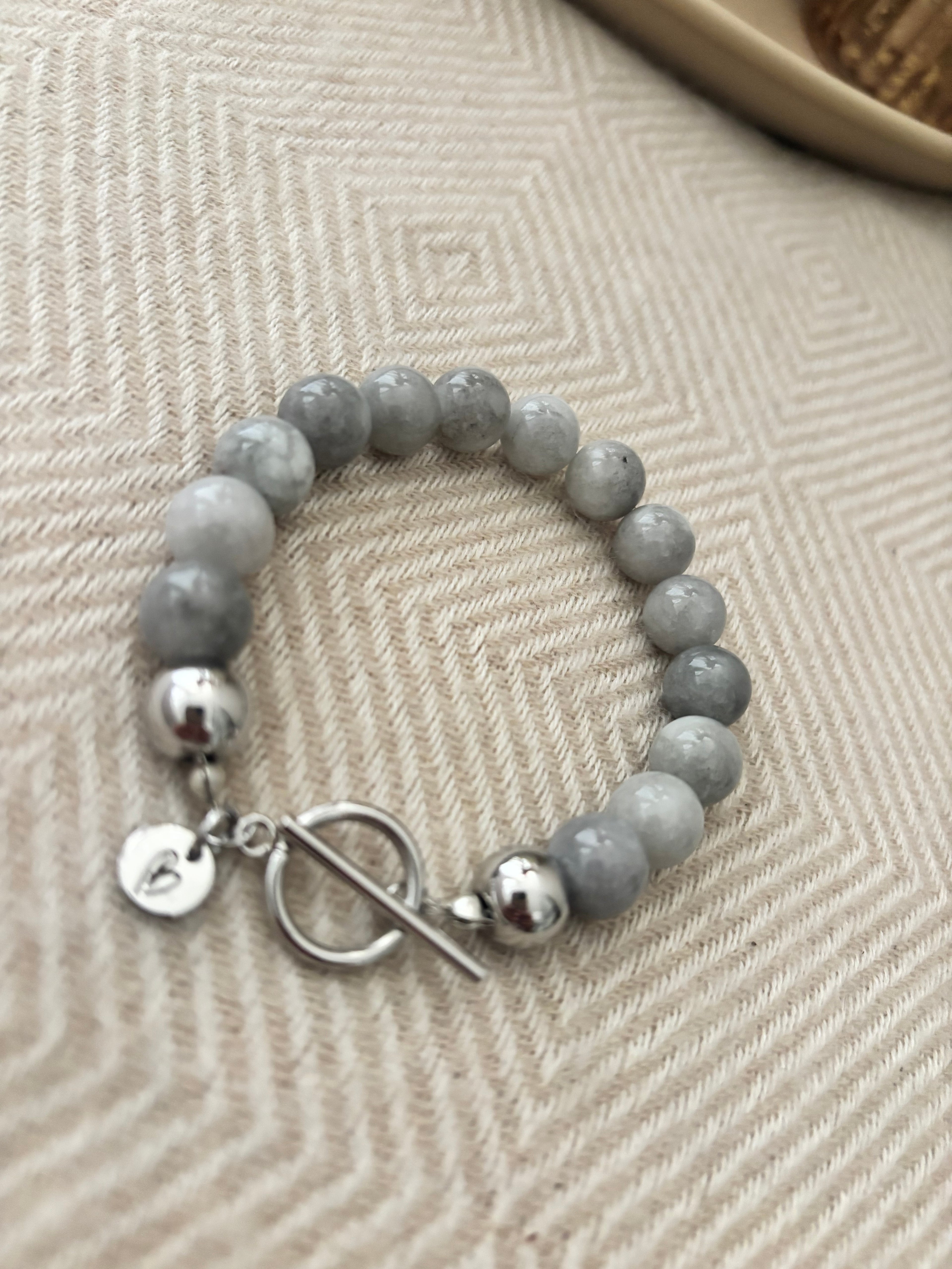 Armband grijs