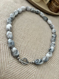 Ketting grijs gemêleerd