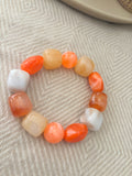 Armband geel/oranje